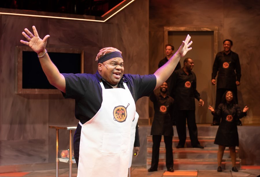 A scene from A Taste of Soul at Black Ensemble Theater